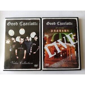 Good Charlotte DVD Set: Video Collection (2003) & Live at Brixton (2004) EUC
